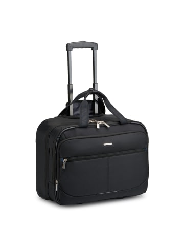 Roncato Easy Office 2.0 2 Rollen Businesstrolley 33 cm Laptopfach in nero