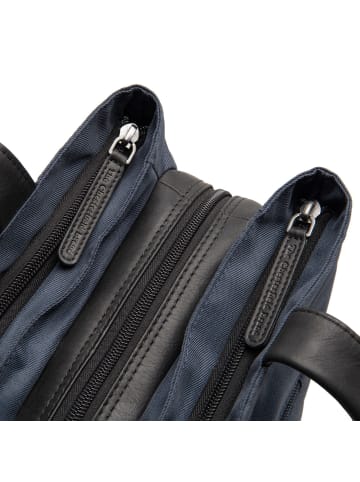 The Chesterfield Brand Lavik Shopper Tasche Leder 36 cm in navy