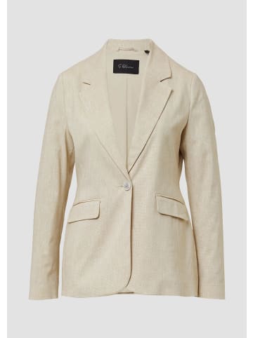 s.Oliver Indoor-Blazer in 80W0_helles beige
