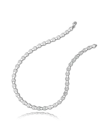 BALIA 925 Sterling Silber Damen Balia Silbercolliers Punkte Kette ca. 44,5cm
