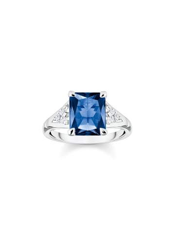 Thomas Sabo Ring in silber, blau