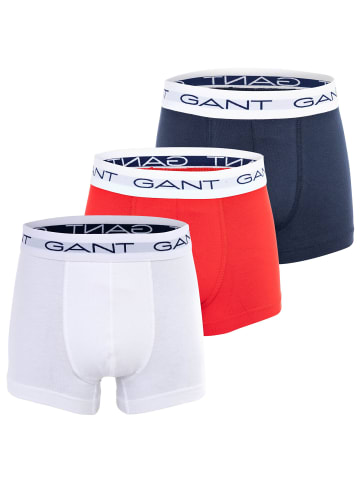 Gant Boxershort 3er Pack in Mehrfarbig