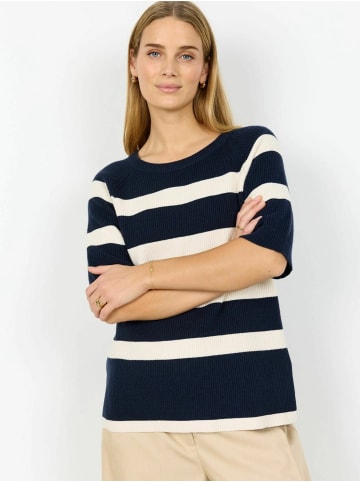 soyaconcept T-shirt SC-KANITA in 96910C NAVY MELANGE COMBI