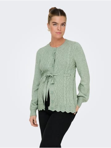 ONLY Strickjacke in Basil