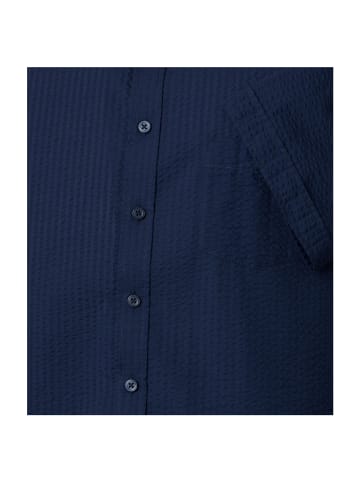 CASAMODA Halbarmhemd in Blau