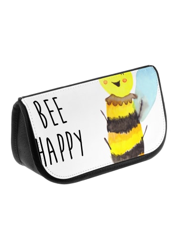 Mr. & Mrs. Panda NeZeichenssaire Biene Happy mit Spruch in Weiß