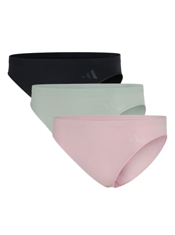 adidas 3er Pack Bikinislip Active Ultimate Stretch in Mehrfarbig