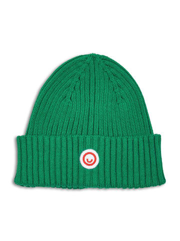 MANITOBER Strick Beanie in Green