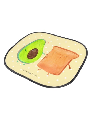 Mr. & Mrs. Panda Sonnenschutz Fürs Auto Avocado Toast ohne Spruch in Gelb Pastell