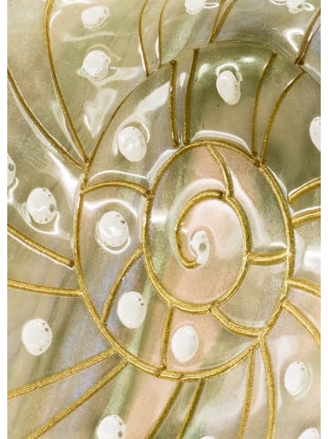 PURELEI Haarklammer Seashell Grün