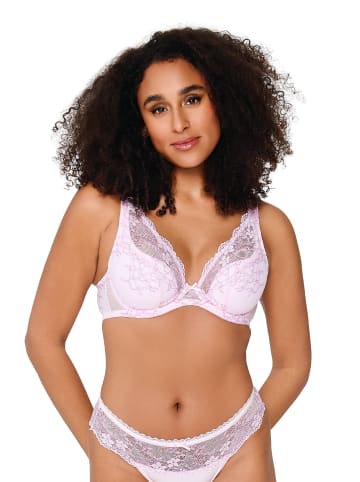Linga Dore Linga Dore DAILY Triangle plunge BH in Barely pink