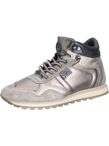 Cetti Sneakers High, Freizeit Stiefeletten, Sneakers Mid in ante metal acero