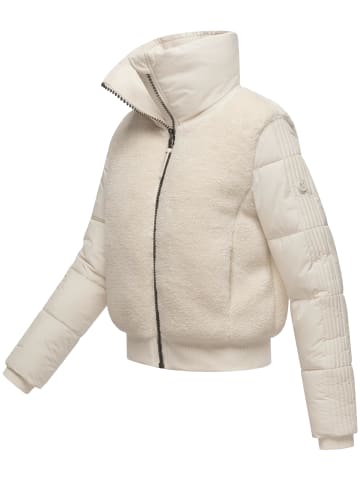 Navahoo Fleecejacke Teddyzone 14 in Offwhite