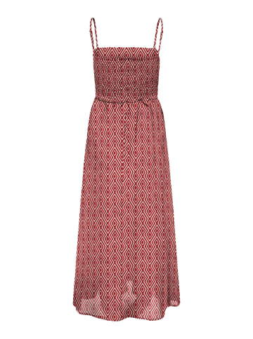 ONLY Kleid in Karanda Red