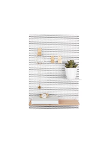 Present Time Memoboard Perky Mesh - Weiß - 52x34,5x10,5cm