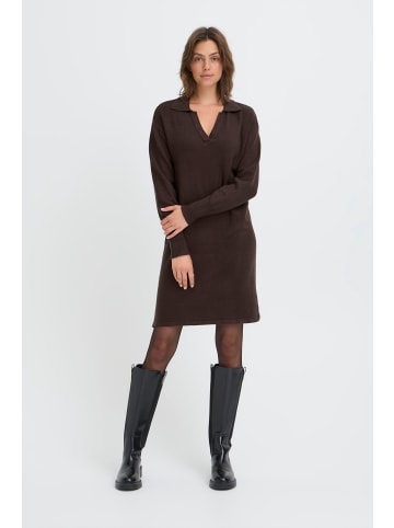 Oxmo Strickkleid OXNera in braun