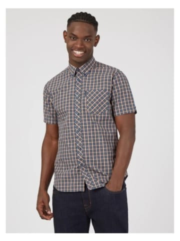 Ben Sherman Kurzarmhemd in Blau
