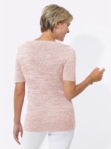 WITT WEIDEN Pullover in hellrosé-meliert