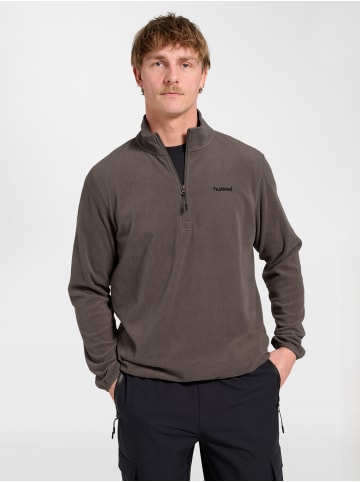 Hummel Halbreißverschluss Jacke Hmlactive Lebensstil Erwachsene in MAJOR BROWN