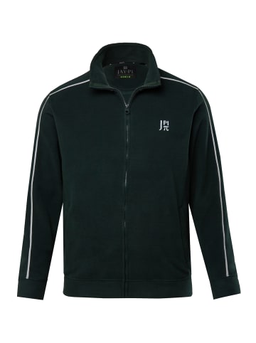 JP1880 Sweatjacke in mitternachtsgrün