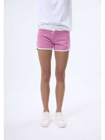 Felix Hardy Jogger Short in Fuchsia - Ecru - Pink