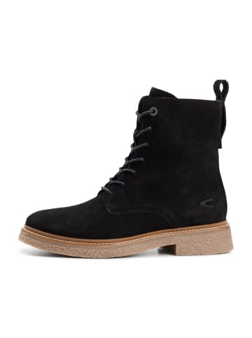 Camel Active Stiefelette aus echtem Leder in Schwarz