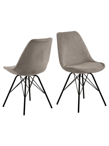 ebuy24 Esszimmerstuhl Eris Beige 2er Set