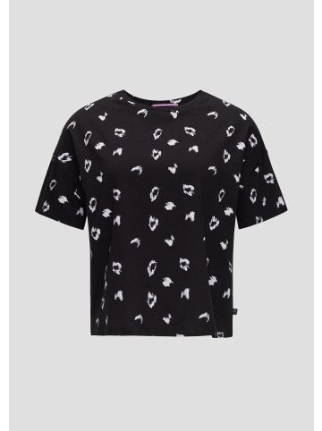 QS T-Shirt in 99A1_schwarz