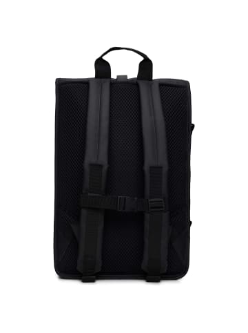 RAINS Rolltop - Rucksack L 16" 52 cm (blur) in schwarz