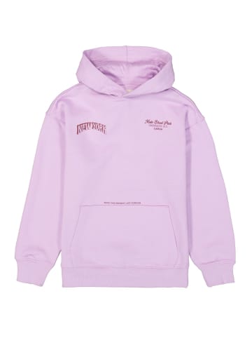 Garcia Sweatshirt mit Rückenprint in lavendula