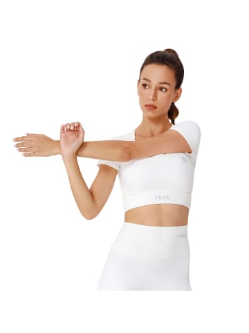 YEAZ CLUB LEVEL SHORT TOP in weiß