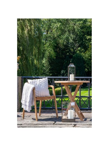 home24 Gartenstuhl Otero 2er-Set in Braun