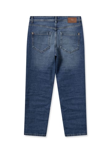 Mos Mosh Boyfriend-Jeans in Mid Blue