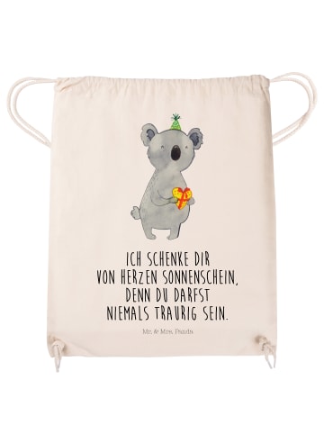 Mr. & Mrs. Panda wander rucksack Koala Geschenk mit Spruch in Creme