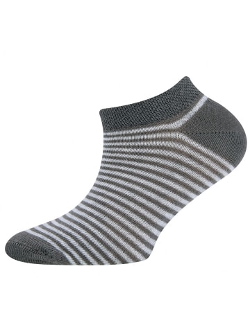 ewers 6er-Set Socken 6er Pack Ringel/uni in blau-grau