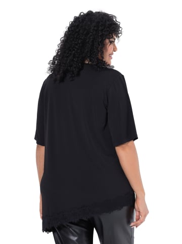 Ulla Popken Shirt in schwarz