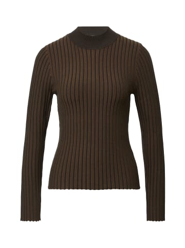 comma Pullover in schoko braun - 0001