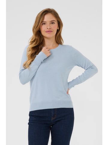 Kaffe Strickpullover KAlizza Regular fit in Soft Chambray