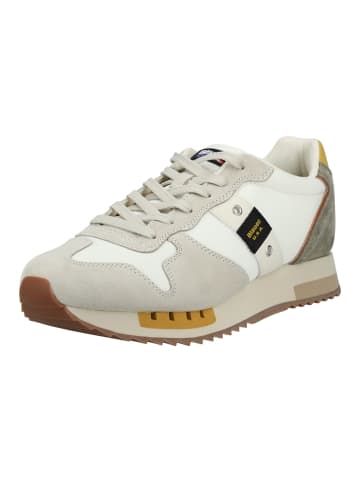 BLAUER USA Sneaker in Weiß/Beige