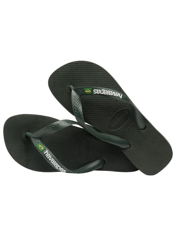 Havaianas Tong Brasil Logo Grün