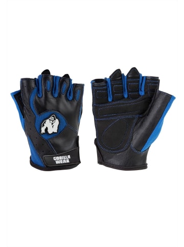 Gorilla Wear Trainingshandschuhe - Mitchell - Schwarz/Blau