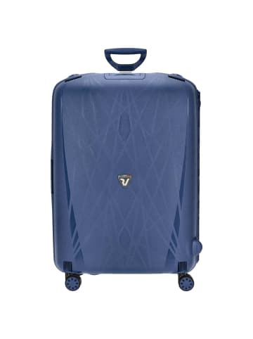 Roncato Light - 4-Rollen-Trolley L 75 cm (smeraldo) in navy