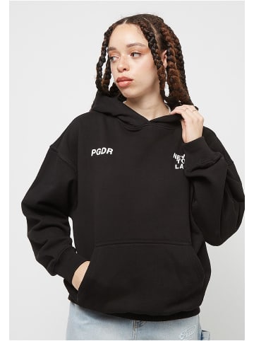 PEGADOR PEGADOR Zip-Kapuzenpullover in black