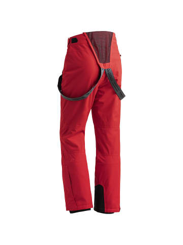 Maier Sports Latz- / Trägerhosen Anton in Rot4584