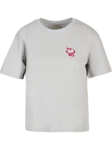 Mister Tee Shirt "Snakes Heart Tee" in Grau
