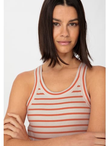 Hessnatur Rib Top in papaya