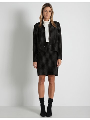 More & More Jerseyblazer in rhomb jersey black