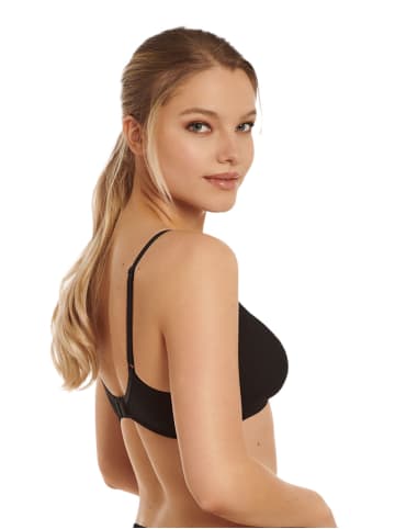 Lisca 2er Pack Soft BH in black-cream