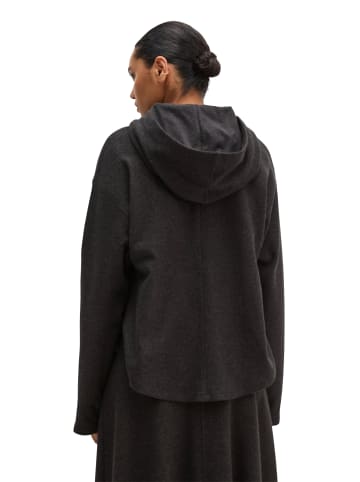 Marc O'Polo Sweatshirt-Jacke relaxed in Dark Graphite Melange