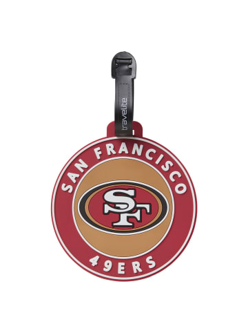 travelite travelite x NFL Kofferanhänger 9 cm san francisco 49ers